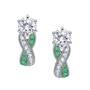 Birthstone Swirl Earrings, Birthstone Swirl Earrings 10115 0027 e may