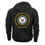 The Personalized Classic Mens Navy Hoodie 2023 11400 0037 b back