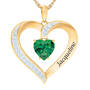 The Birthstone Heart Pendant 6015 0026 e may