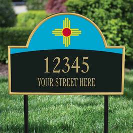 The New Mexico Personalized Address Plaque 1073 009 1 2