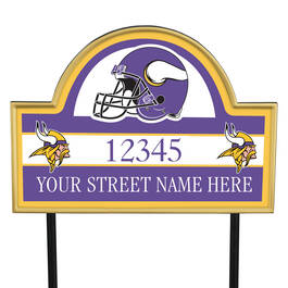 NFL Pride Personalized Address Plaques 5463 0405 a vikings