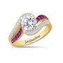 Personalized Two Carat Birthstone Ring, Personalized Two Carat Birthstone Ring 11258 0014 b february