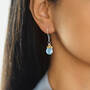 Anatoli Blue Topaz Drop Earrings, Anatoli Blue Topaz Drop Earrings 11142 1756 m model