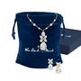 Everlasting Love Diamond Necklace with FREE Matching Earrings 12076 0012 e giftpouch box
