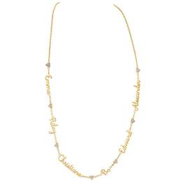 Family Personalized Diamond Name Necklace 4985 002 7 2