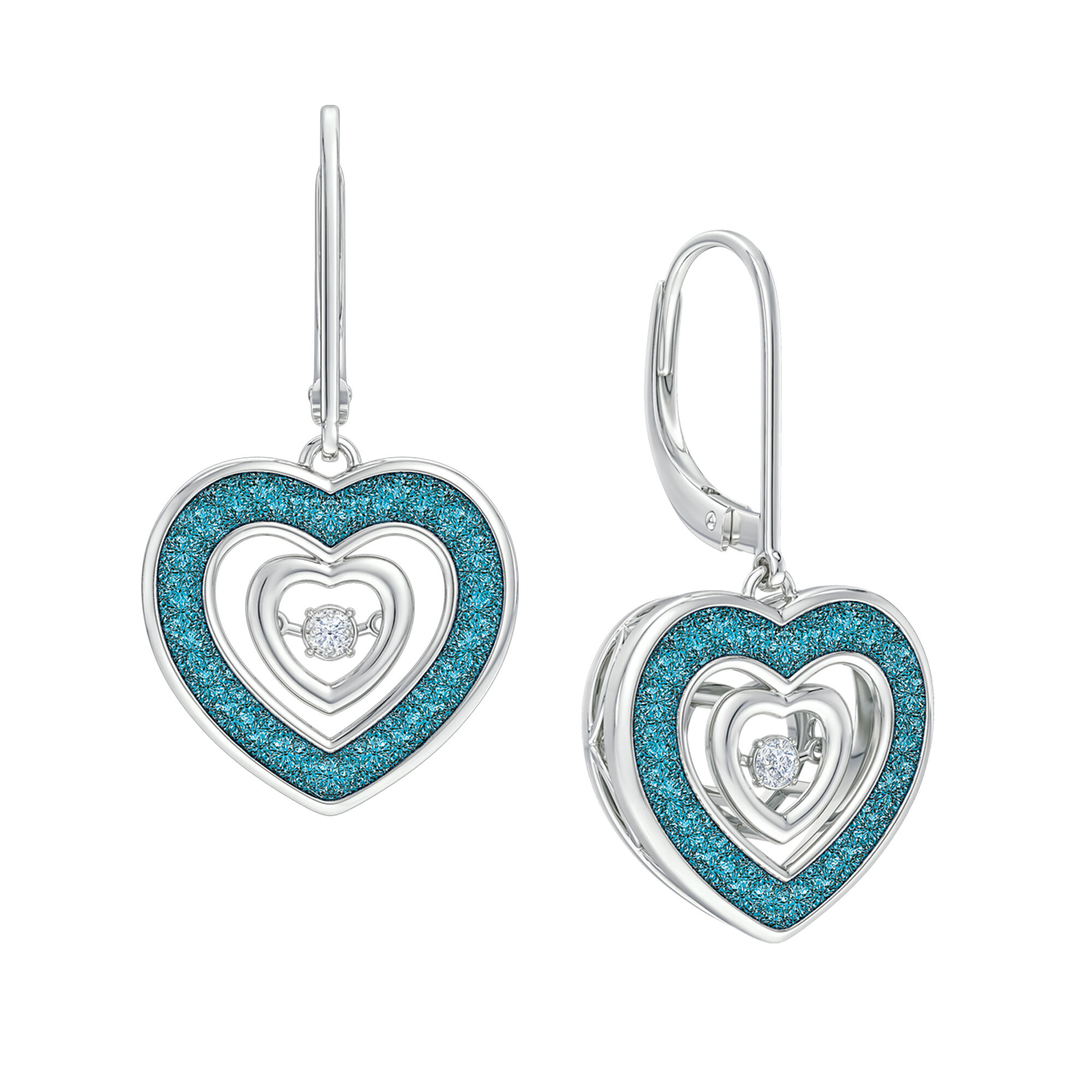 Dancing Hearts Diamond Earrings 5432 0064 a main