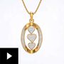 My Daughter "I Love You" Diamond Pendant, , video-thumb