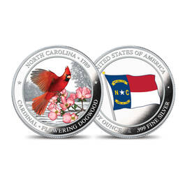The State Bird and Flower Silver Commemoratives 2167 0104 a commemorativeNC