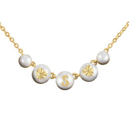 Pearl Initial Pendant 11487 0017 h initial