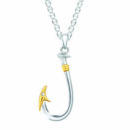 Gone Fishin Diamond Hook Pendant 10349 0017 a main