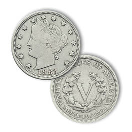 Liberty Head Nickels Crystal Collection 4350 002 4 2