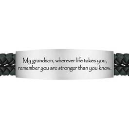 Grandson Southwest Leather Bracelet 4968 001 0 2