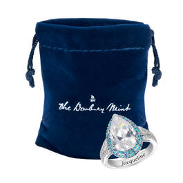 Blue Wave Statement Ring 11964 0019 g gift pouch