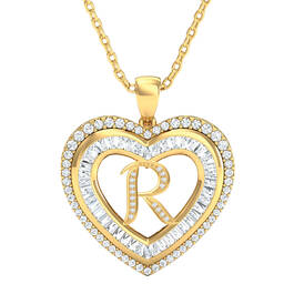 Initial Heart Pendant 10383 0014 r pendant