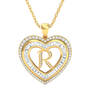 Initial Heart Pendant 10383 0014 r pendant