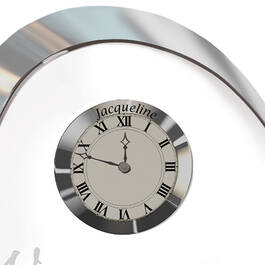 Always My Granddaughter Personalized Crystal Desk Clock 4518 0064 b closeup