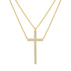 Simply Divine Diamonisse Cross Necklace 6591 0010 a main