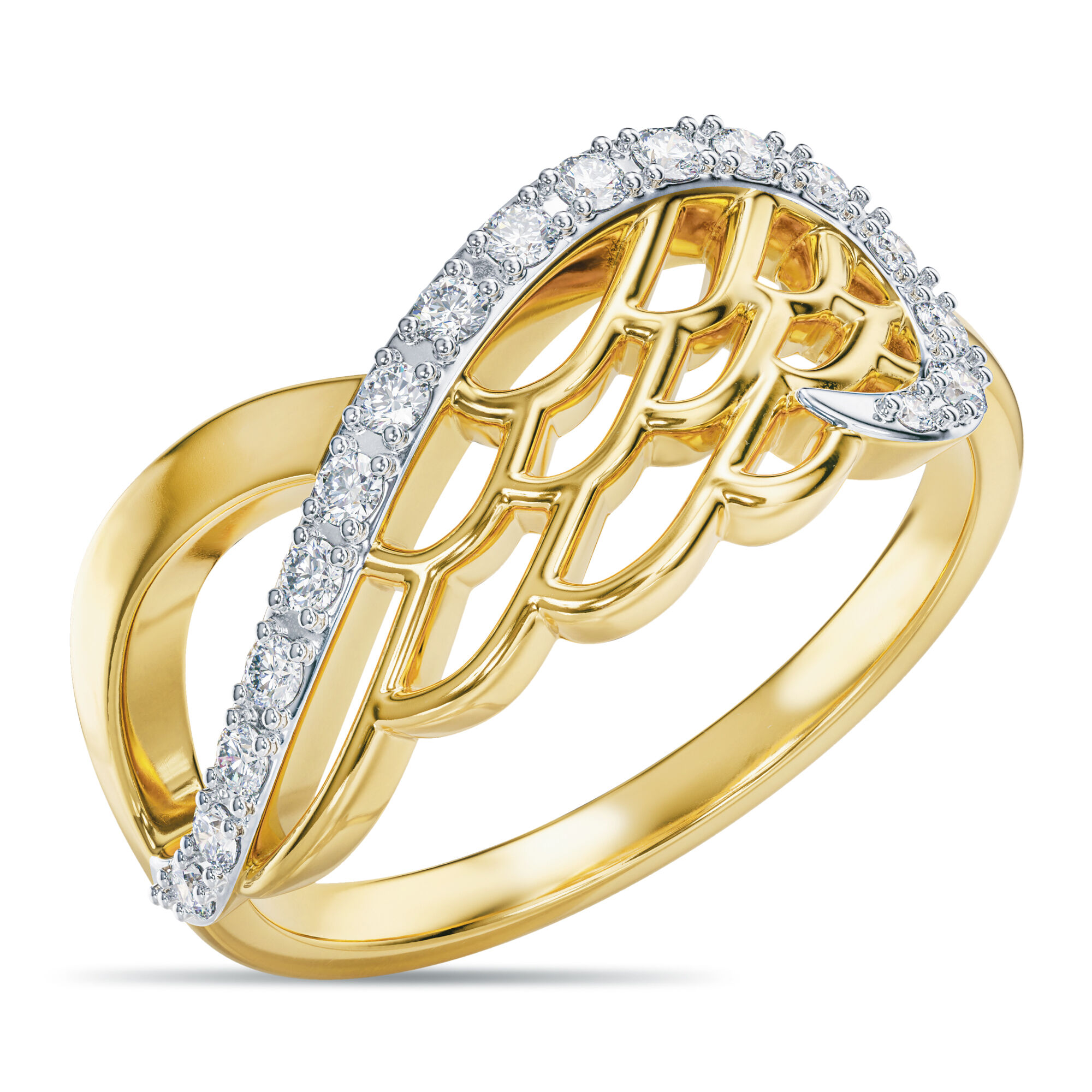 Angel Wing Infinity Ring 6815 0010 a main