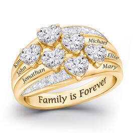 Family is Forever Personalized Ring 11142 2374 a main