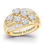 Family is Forever Personalized Ring 11142 2374 a main