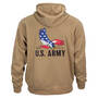 The Personalized US Army Eagle Hoodie 11649 0012 d back