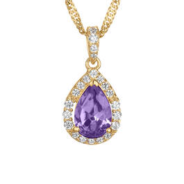 Birthstone Elegance Pendant 11762 0039 b february