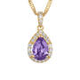 Birthstone Elegance Pendant, Birthstone Elegance Pendant 11762 0039 b february