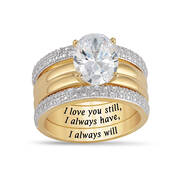 Love Everlasting Diamond Ring Set 11908 0018 a main