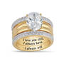 Love Everlasting Diamond Ring Set 11908 0018 a main