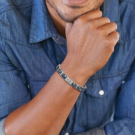True Blue Personalized Bracelet 12347 0015 m model