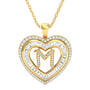 Initial Heart Pendant 10383 0014 m pendant