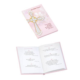 Cross Pendant Bible Quote Book Set 11714 0012 b book
