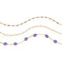 Birthstone Layered Bracelet Set 1478 0100 b february