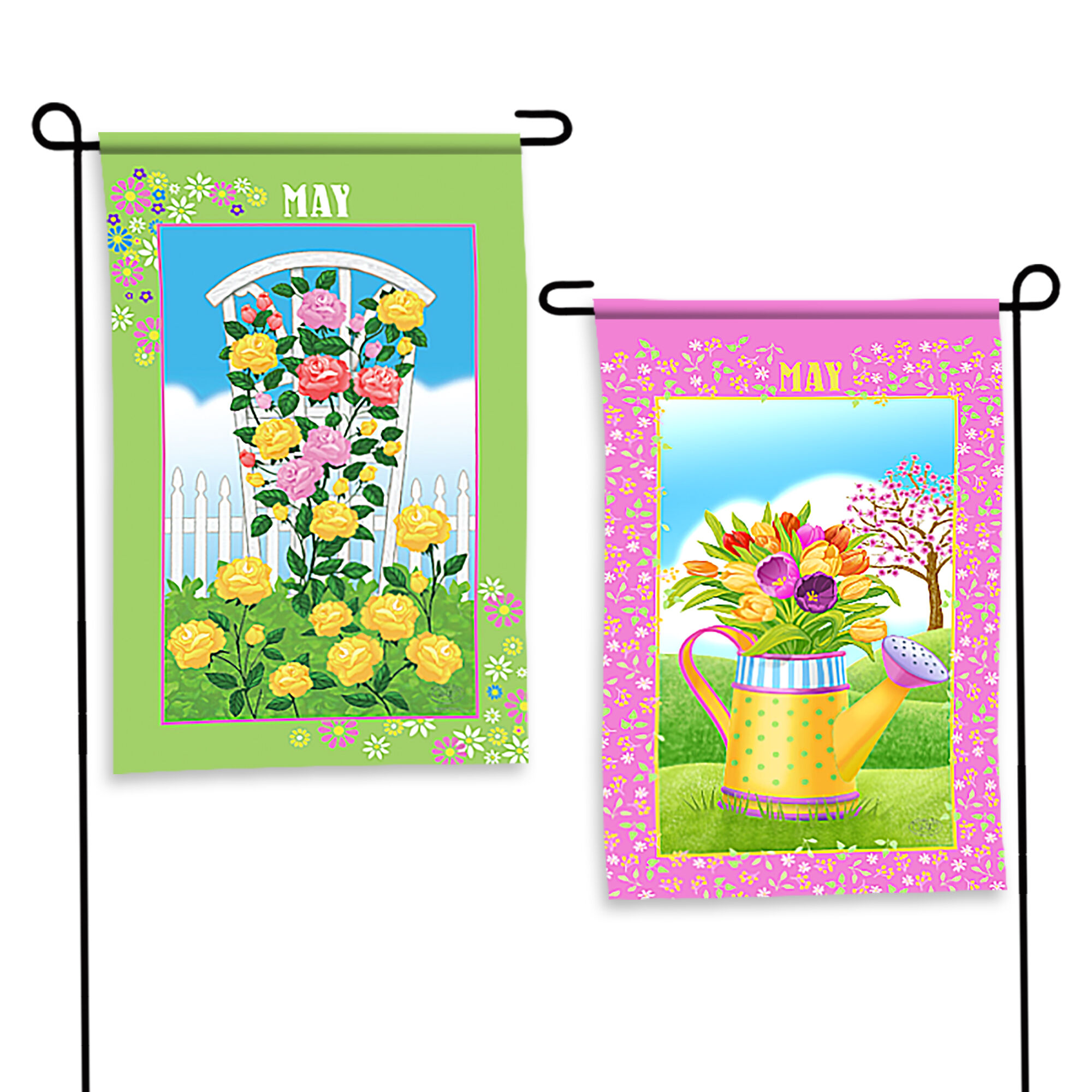 Year of Cheer Garden Flags 6547 0015 a May