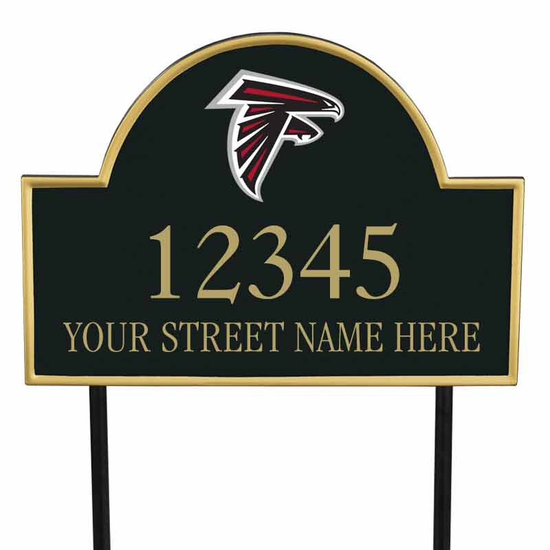 The NFL Personalized Address Plaque 5463 0355 o falcons
