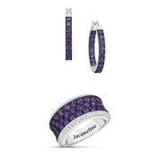 Stardust Birthstone Ring 12275 0011 b february