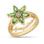 Personalized Birthstone Bloom Ring 10871 0013 h august