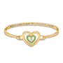 Daughter Birthstone and Diamond Bangle 1821 0021 h 8 August