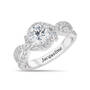 True Beauty Birthstone & Diamonisse Ring, Personalized True Beauty Birthstone Diamonisse Ring 11316 0014 d april