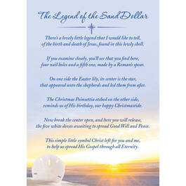 Legend of the Sand Dollar Diamond and Pearl Necklace 6790 0019 b poem