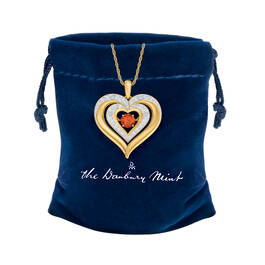 Blazing Heart Diamond Pendant 10783 0010 g gift pouch