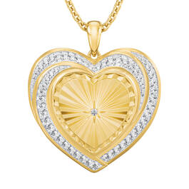 Heart of Our Family Diamond Pendant 10177 0014 b front