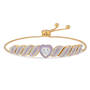 Personalized Everlasting Love Birthstone Bracelet 10674 0012 f june