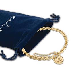 Lock of Love 14kt GoldAura Bracelet 6352 001 9 3