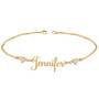 Personalized Diamond Name Bracelet 1698 007 0 1