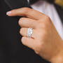 Forever Seven Carat Anniversary Ring Set 12123 0015 m model