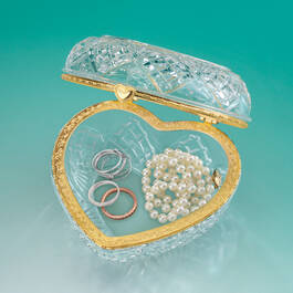 Always My Daughter Crystal Jewelry Box 6940 0018 c open jewelry
