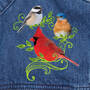 Personalized Songbird Denim Jacket, Personalized Songbird Denim Jacket 10632 0013 c details