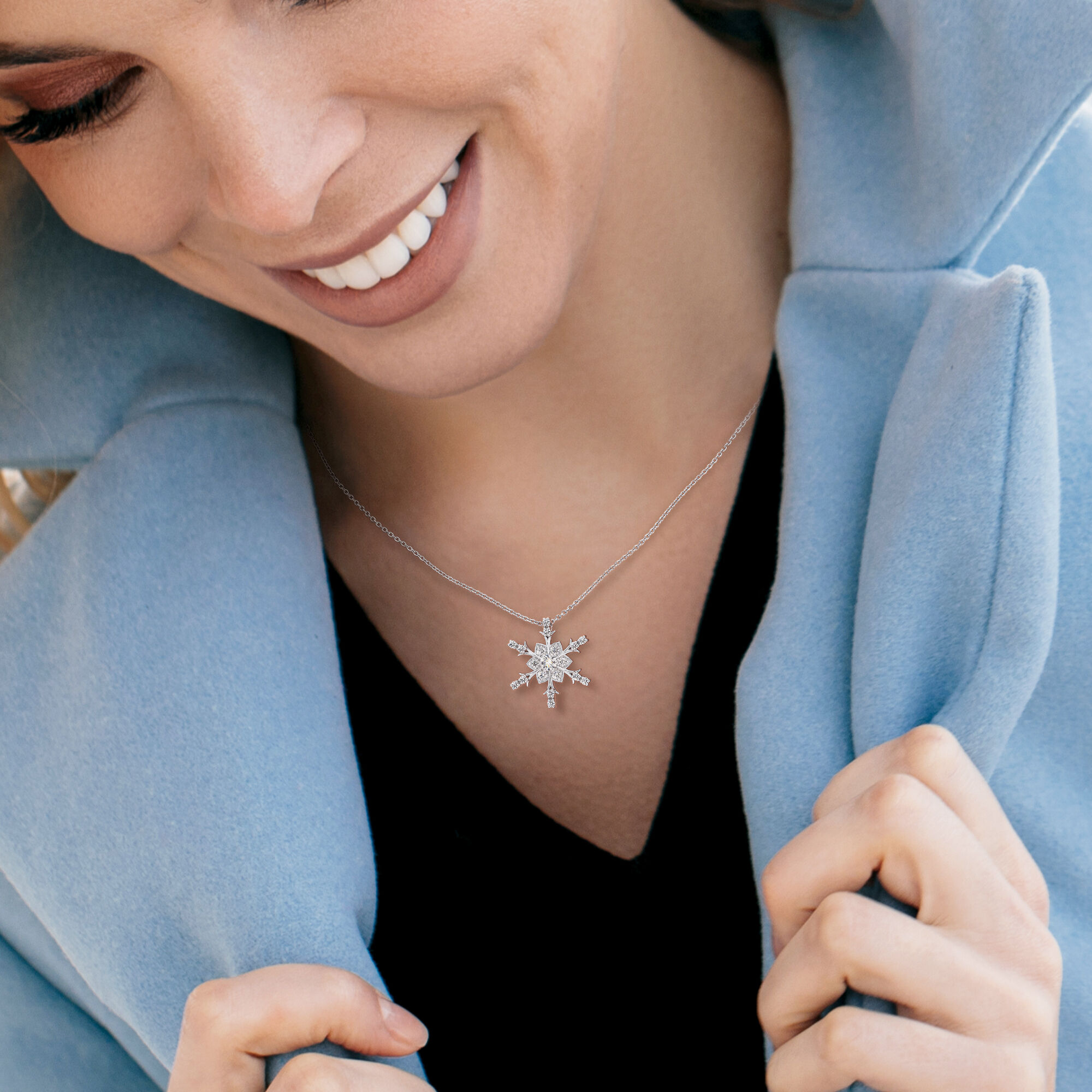 Winters Magic Snowflake Pendant 10812 0015 m model