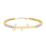 Golden Tennis Bracelet 11979 0012 a main